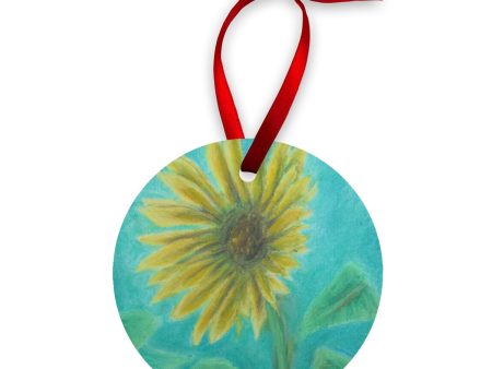 Sunflower Trance ~ Wood Ornament Hot on Sale