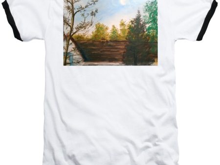 Backyard ~ Baseball T-Shirt For Sale