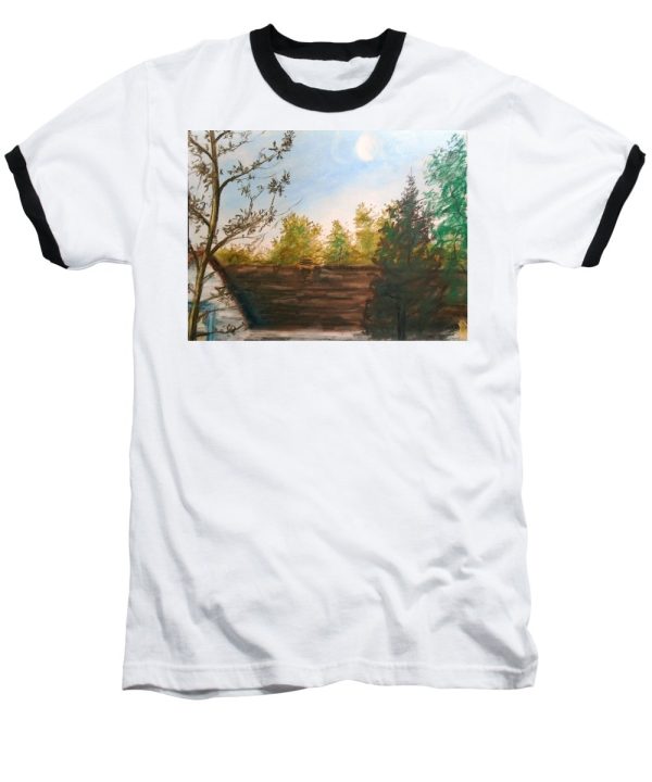 Backyard ~ Baseball T-Shirt For Sale