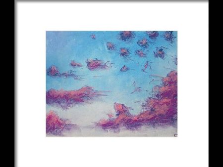 Cloud 8 ~ Framed Print Cheap