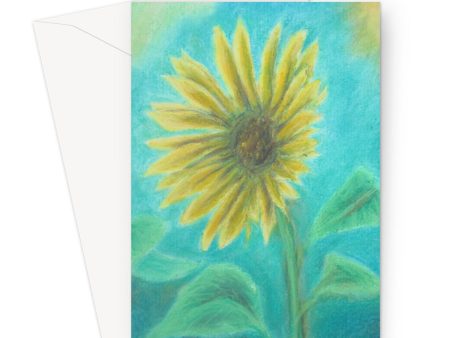 Sunflower Trance ~ High Quality Greeting Card For Sale