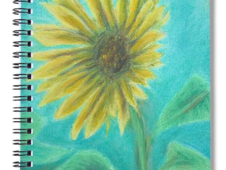 Sunflower Trance ~ Spiral Notebook Cheap