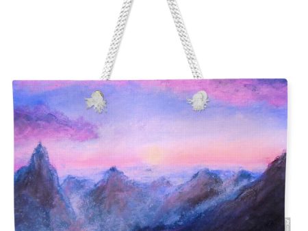 Misty Sight ~ Weekender Tote Bag For Sale