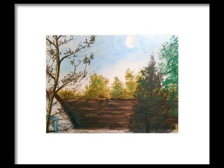 Backyard ~ Framed Print For Discount