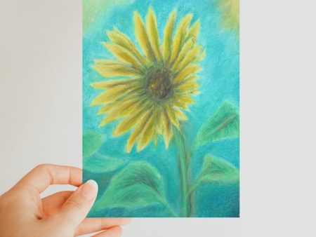 Sunflower Trance ~ Postcard Supply