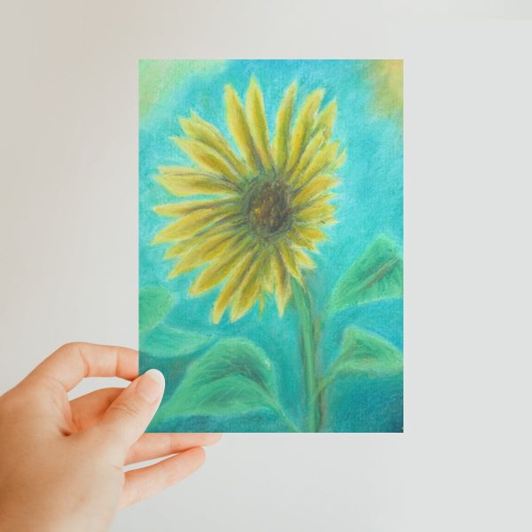 Sunflower Trance ~ Postcard Supply