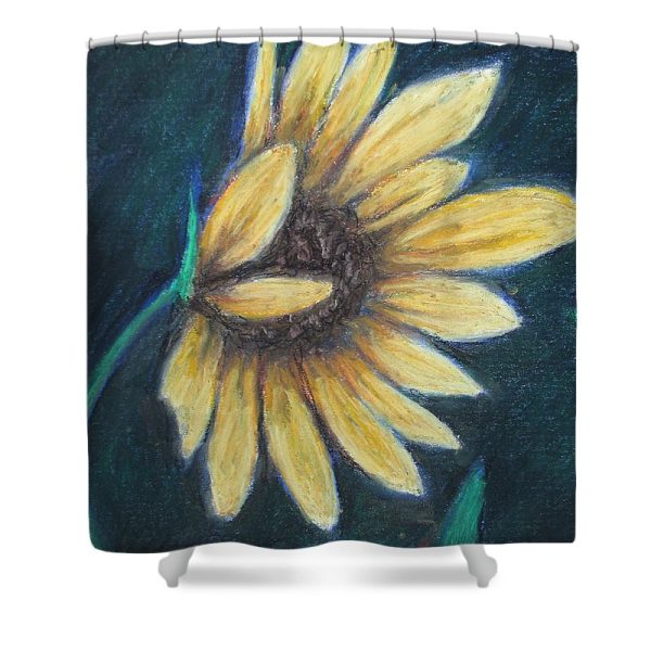 Yellow Petalled ~ Shower Curtain Online now