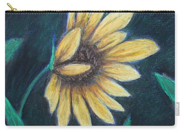 Yellow Petalled ~ Carry-All Pouch For Sale