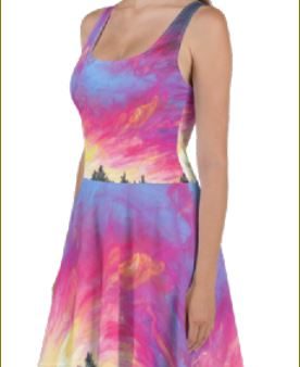 Widen Eye ~ Skater Dress For Cheap