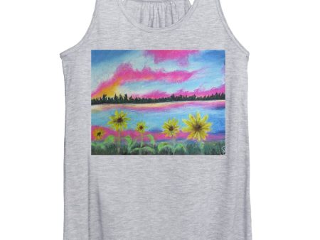 A Flower Fantasy ~ Women s Tank Top Fashion