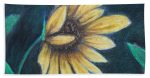 Yellow Petalled ~ Bath Towel Online