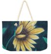 Yellow Petalled ~ Weekender Tote Bag For Sale