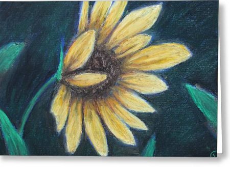 Yellow Petalled ~ Greeting Card Discount