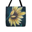 Yellow Petalled ~ Tote Bag Fashion