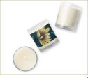 Yellow Petalled ~ Glass Jar Soy Wax Candle Discount