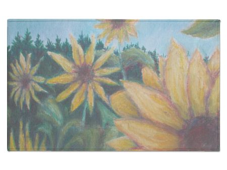 Sunny Flower ~  Indoor Doormat For Cheap