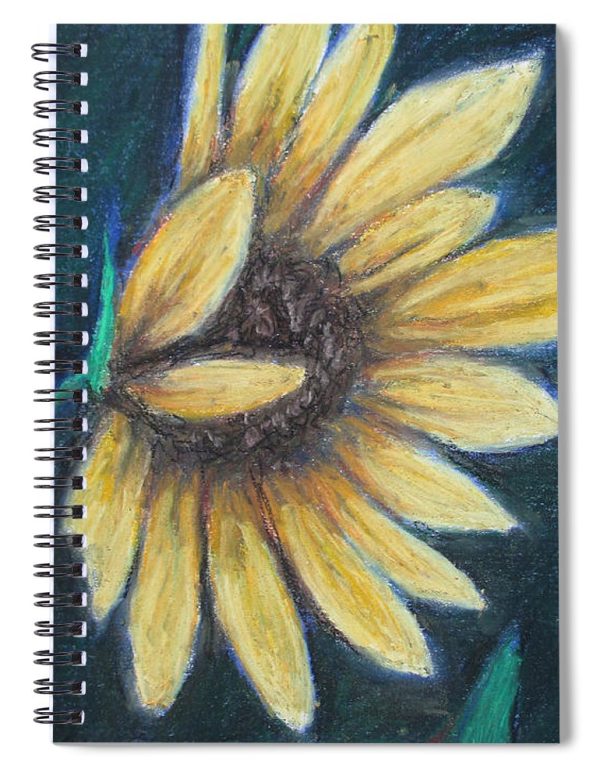 Yellow Petalled ~ Spiral Notebook For Sale