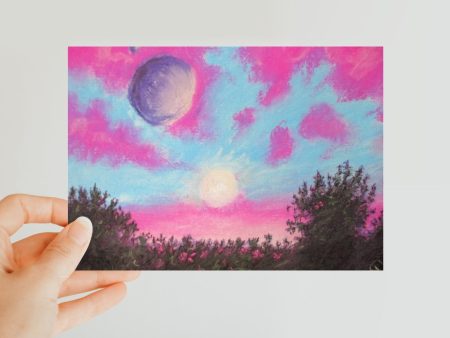 Drifting in Sunsets ~ Postcard For Cheap