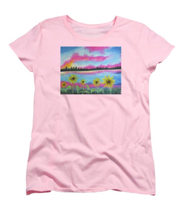 A Flower Fantasy ~ Women s T-Shirt (Standard Fit) Cheap