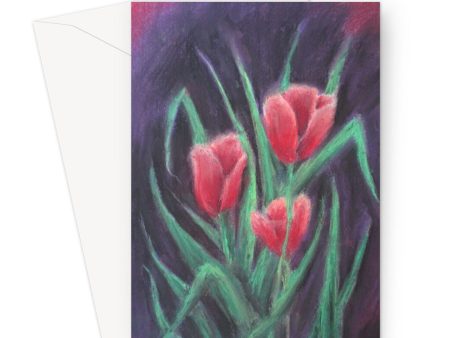 Gathering of Tulips ~ High Quality Greeting Card Fashion