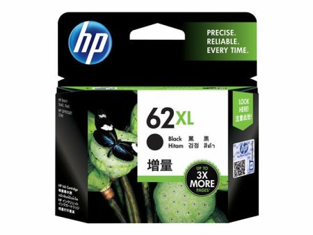 HP 62 XL musta inkjetväri on Sale