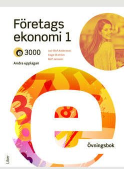 E3000 Företagsekonomi 1 Övningsbok Online Sale