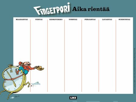 Viikkolehtiö Fingerpori on Sale