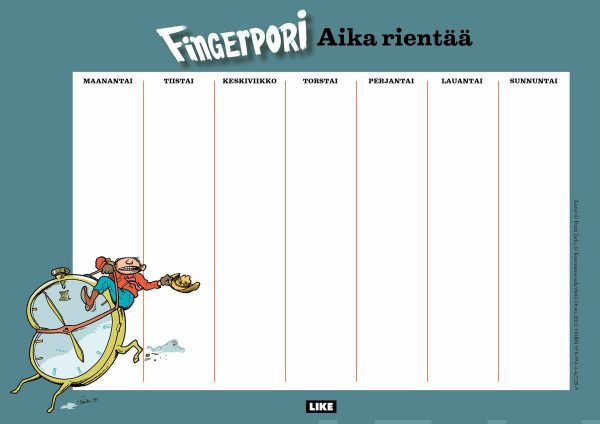 Viikkolehtiö Fingerpori on Sale