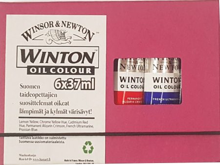 Öljyväri 6x37ml W&N Winton Suomen Värisävyt on Sale