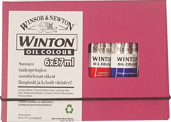 Öljyväri 6x37ml W&N Winton Suomen Värisävyt on Sale