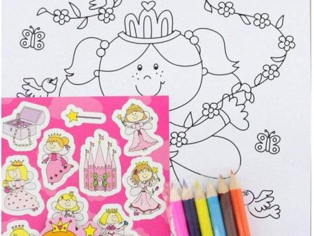 Fairy Princess: Colouring Set For Cheap